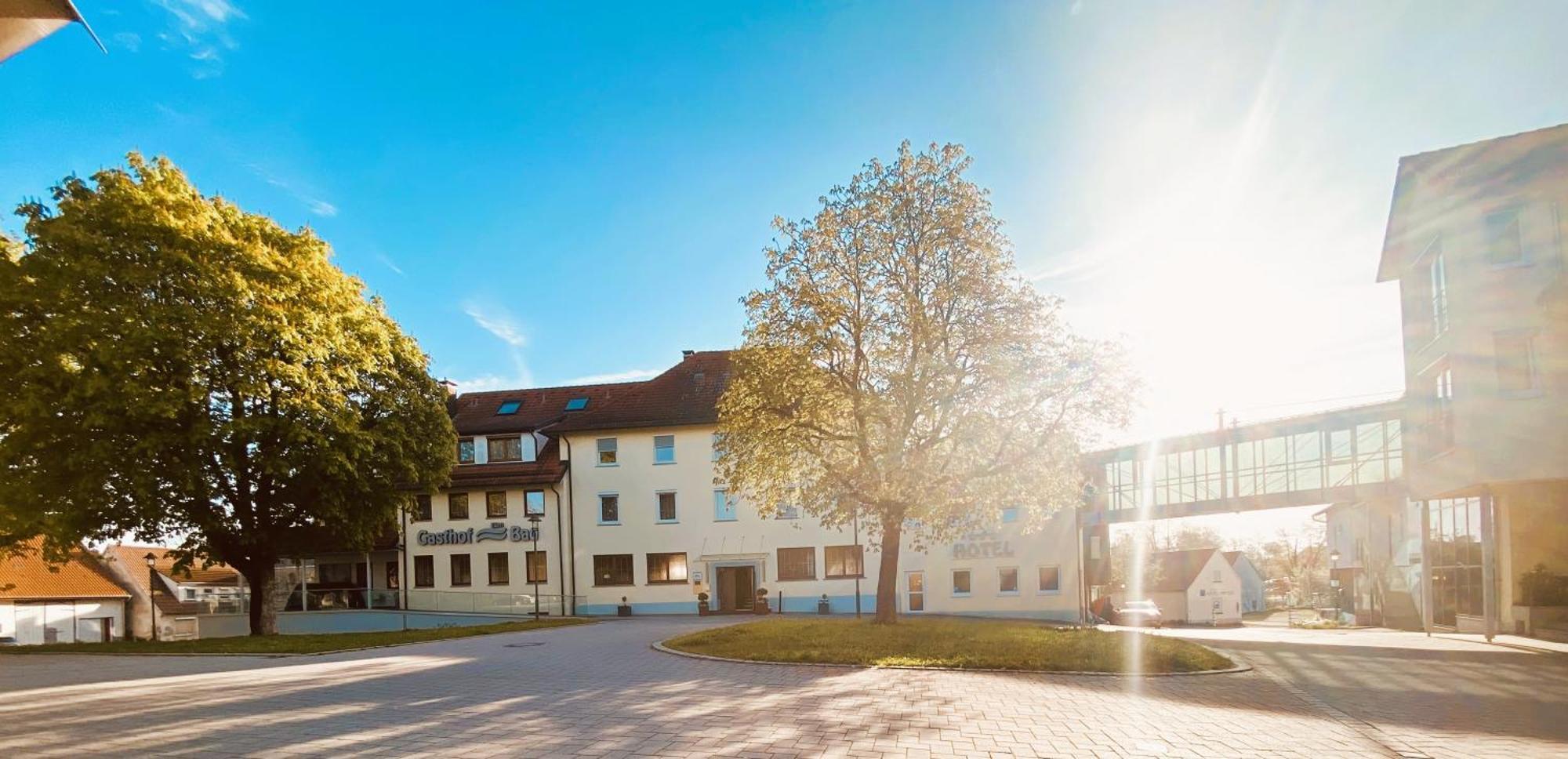 Gasthof Zum Bad Langenau Exterior foto